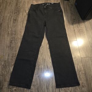 Torrid Dark Charcoal Straight-Leg Jeans